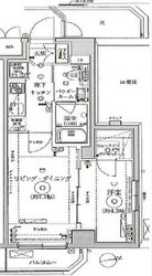 亀戸駅 徒歩4分 6階の物件間取画像